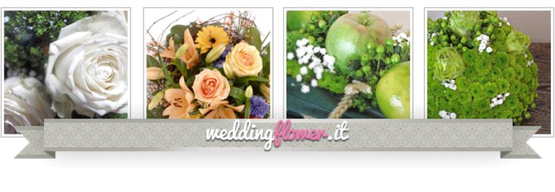 Weddingflower.it  primo sito italiano dedicato alla fornitura di fiori per matrimoni