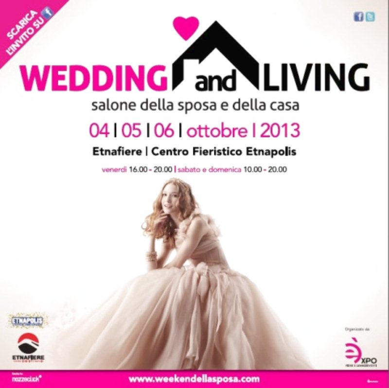 Wedding e Living con il salone della sposa e della casa Catania dal 4 al 6 ottobre 2013