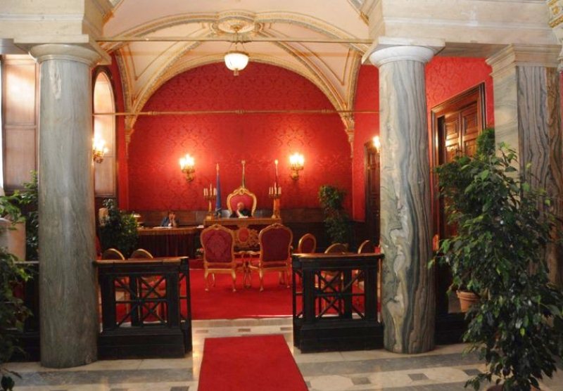 Sala Rossa del Campidoglio Roma