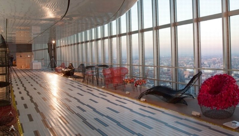 Il 31° piano del grattacielo Pirelli