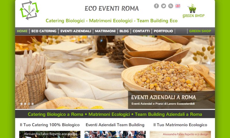 ECO EVENTI A ROMAIl Catering Ecologico a Roma
