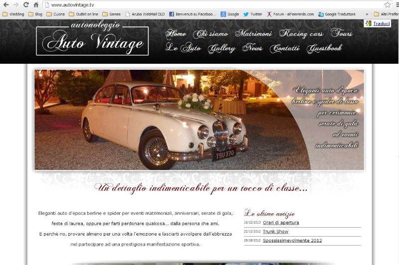 Auto Vintage Noleggio Auto dEpoca