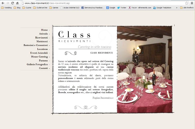 Class Ricevimenti catering & banqueting